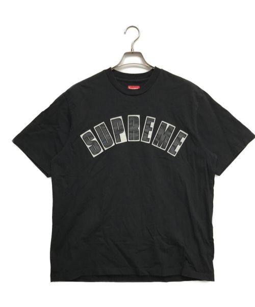 SUPREME（シュプリーム）Supreme (シュプリーム) Arc Applique S/S Top ブラック サイズ:Mの古着・服飾アイテム