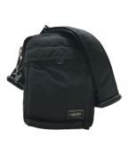 PORTERポーター）の古着「PX TANKER VERTICAL SHOULDER BAG」｜ブラック