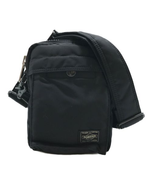 PORTER（ポーター）PORTER (ポーター) PX TANKER VERTICAL SHOULDER BAG ブラックの古着・服飾アイテム