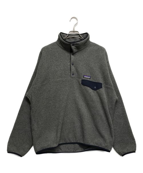 Patagonia（パタゴニア）Patagonia (パタゴニア) ライトウェイト シンチラ スナップT プルオーバー グレー サイズ:Lの古着・服飾アイテム