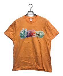 SUPREME（シュプリーム）の古着「Watercolor tee」｜オレンジ