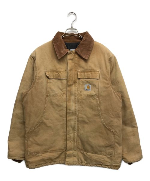 CarHartt（カーハート）CarHartt (カーハート) ワークジャケット ベージュ サイズ:記載無（印字消え）の古着・服飾アイテム