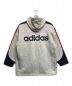 adidas (アディダス) 裏ボアフーデッドジャケット グレー サイズ:L：5800円