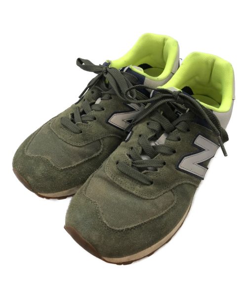 NEW BALANCE（ニューバランス）NEW BALANCE (ニューバランス) COMME des GARCONS JUNYA WATANABE MAN (コムデギャルソンジュンヤワタナベマン) ML574JMO グリーン サイズ:US9.5/UK8.5/EUR42.5の古着・服飾アイテム