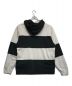 NIKE (ナイキ) Supreme (シュプリーム) STRIPE HOODED SWEATSHIRT ホワイト×グレー サイズ:Ｍ：14800円