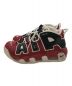 NIKE (ナイキ) ローカットスニーカー / AIR MORE UPTEMPO 96 レッド×ブラック サイズ:US8.5/UK7.5/EUR42：8800円