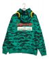 A BATHING APE (アベイシングエイプ) フルジップフィッシュパーカー グリーン サイズ:XL：15800円