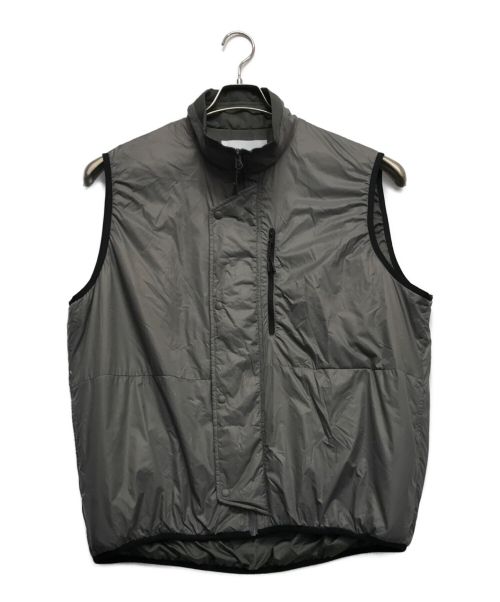 MARMOT（マーモット）Marmot (マーモット) LIGHTWEIGHT NYLON VEST オリーブ サイズ:Lの古着・服飾アイテム