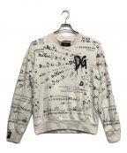 DOLCE & GABBANAドルチェ＆ガッバーナ）の古着「ALL-OVER DG LOGO Sweatshirt」｜ホワイト