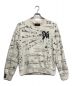 DOLCE & GABBANA（ドルチェ＆ガッバーナ）の古着「ALL-OVER DG LOGO Sweatshirt」｜ホワイト