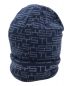 stussy (ステューシー) JACQUARD CUFF BEANIE ブルー：7800円