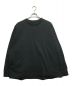 UNTRACE（アントレース）の古着「BOX COTTON TEE L/S」｜ブラック