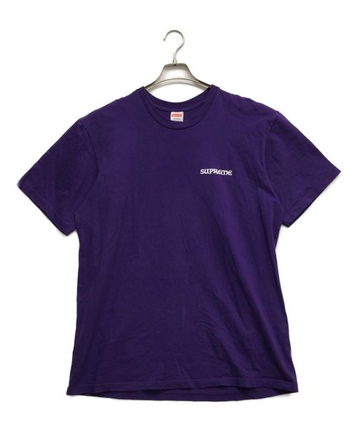 SUPREME（シュプリーム）Supreme (シュプリーム) Worship Tee パープル サイズ:Lの古着・服飾アイテム