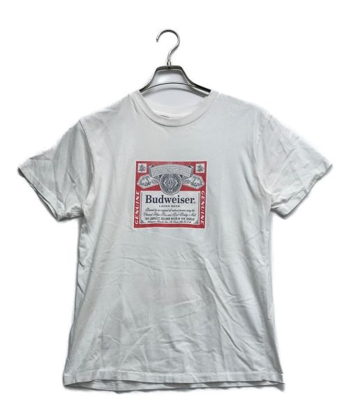 SUPREME（シュプリーム）Supreme (シュプリーム) BUDWEISER (バドワイザー) プリントTシャツ ホワイト サイズ:Mの古着・服飾アイテム