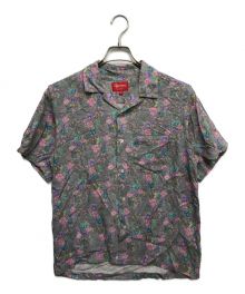 SUPREME（シュプリーム）の古着「mini floral rayon shirt」｜グレー