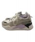 PUMA (プーマ) emmi (エミ) ローカットスニーカー / RS-X Reinvent Wns グレー×パープル サイズ:US7.5/UK5/EUR38：5800円