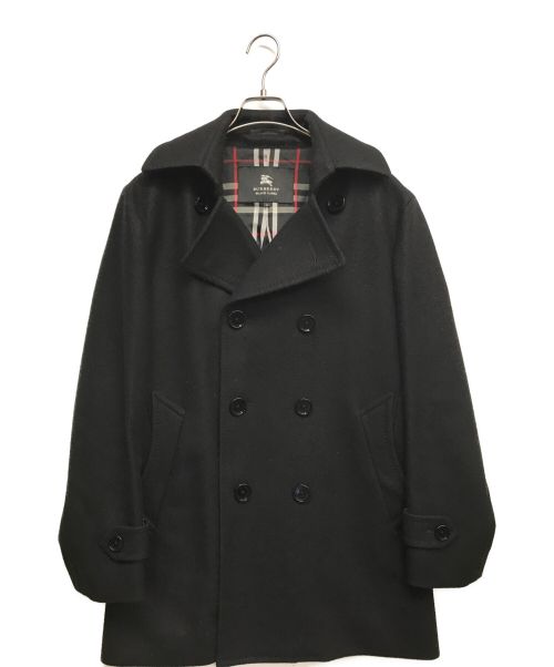 BURBERRY BLACK LABEL（バーバリーブラックレーベル）BURBERRY BLACK LABEL (バーバリーブラックレーベル) ロングPコート ネイビー サイズ:Mの古着・服飾アイテム