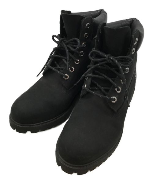 Timberland（ティンバーランド）Timberland (ティンバーランド) スウェードブーツ ブラック サイズ:US8.5/UK8/EUR42の古着・服飾アイテム