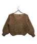 AMERICANDREAMS (アメリカンドリーム) KNIT PULLOVER ブラウン サイズ:S：11800円