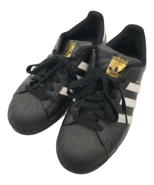 adidas（アディダス）adidas (アディダス) ローカットスニーカー / スーパースター ブラック サイズ:US9/UK8.5/EU42.5の古着・服飾アイテム