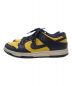 NIKE (ナイキ) ローカットスニーカー /  DUNK LOW RETRO MICHIGAN ネイビー×イエロー サイズ:US10/UK9/EUR44：9800円