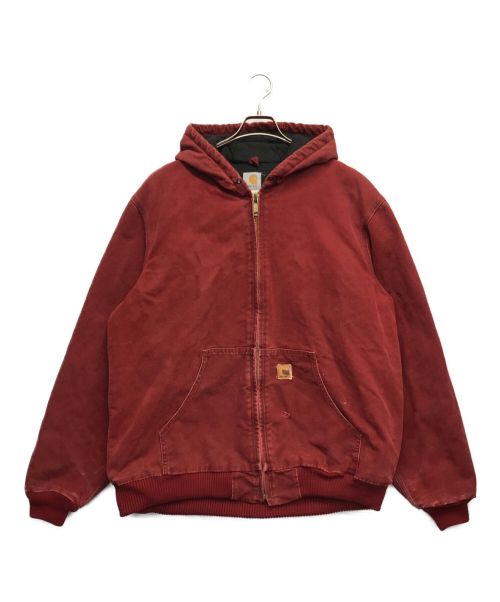 CarHartt（カーハート）CarHartt (カーハート) 〔OLD〕アクティブパーカー レッド サイズ:XLの古着・服飾アイテム