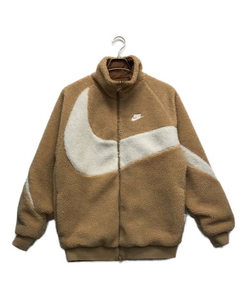 NIKE（ナイキ）NIKE (ナイキ) リバーシブルフリースジャケット ベージュ サイズ:Mの古着・服飾アイテム