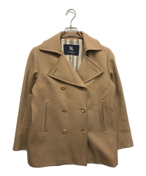 BURBERRY LONDON（バーバリーロンドン）BURBERRY LONDON (バーバリー ロンドン) ウールPコート ベージュ サイズ:9の古着・服飾アイテム