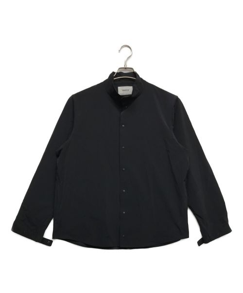 YAECA（ヤエカ）YAECA (ヤエカ) Stand Collar Shirt ブラック サイズ:Sの古着・服飾アイテム