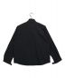 YAECA (ヤエカ) Stand Collar Shirt ブラック サイズ:S：7800円