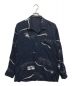 Porter Classic（ポータークラシック）の古着「シルク混 AROHA LONG SHIRT/L/S」｜ネイビー