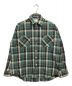 UNITED ARROWS & SONS（ユナイテッドアローズ アンド サンズ）の古着「FADED AMERICAN CLASSIC SHIRT」｜グリーン