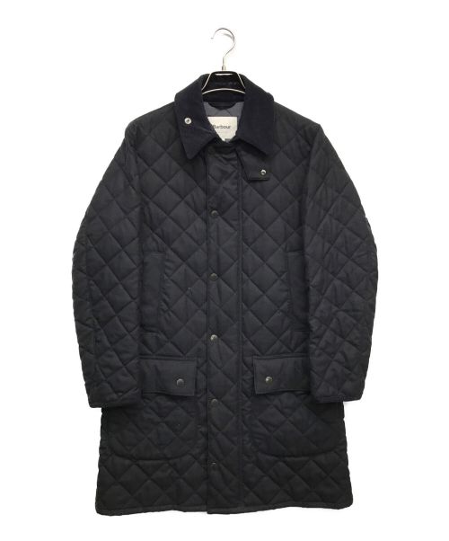 Barbour（バブアー）Barbour (バブアー) SL フィットボーダー キルティングコート ネイビー サイズ:36の古着・服飾アイテム