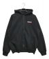 thisisneverthat（ディスイズネバーザット）の古着「CP INTL. Logo Zip Hoodie」｜ブラック