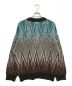 MAISON SPECIAL (メゾンスペシャル) Airy Mohair Argyle Prime-Over V-Neck Knit Cardigan ブラウン サイズ:1：9800円