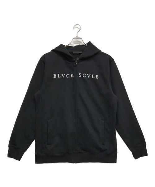 black scale（ブラックスケール）black scale (ブラックスケール) ジップパーカー ブラック サイズ:XLの古着・服飾アイテム