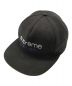 Supreme（シュプリーム）の古着「chrome classic logo 5-panel」｜ブラック