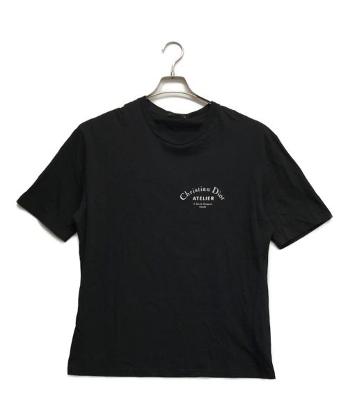 DIOR HOMME（ディオール オム）Dior Homme (ディオール オム) アトリエロゴ Tシャツ ブラック サイズ:Lの古着・服飾アイテム