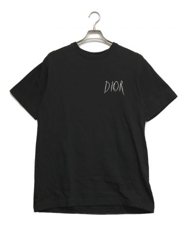 [中古]DIOR HOMME(ディオール オム)のメンズ トップス 19AWレイモンドペティボーン刺繍ロゴ 半袖Tシャツ