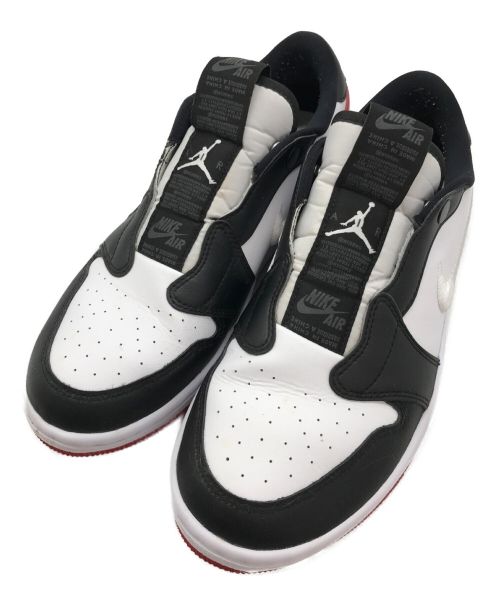 NIKE（ナイキ）NIKE (ナイキ) AIRJJORDAN1 Retro low slip blacktoe レッド サイズ:US10/UK7.5/EUR42の古着・服飾アイテム