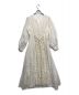 AMERI (アメリ) SHIRRING PLEATS DRESS ホワイト サイズ:M：8800円