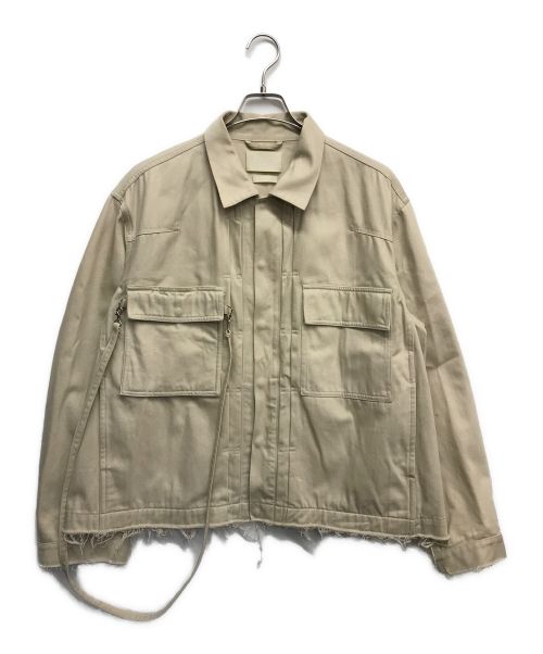 YOKE（ヨーク）YOKE (ヨーク) Detachable Pocket Denim Jacket Type 2nd アイボリー サイズ:2の古着・服飾アイテム