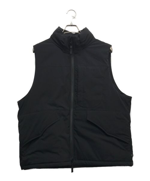 DAIWA PIER39（ダイワ ピア39）DAIWA PIER39 (ダイワ ピア39) TECH PADDING MIL VEST ブラック サイズ:Lの古着・服飾アイテム