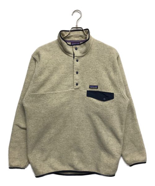 Patagonia（パタゴニア）Patagonia (パタゴニア) シンチラ・スナップT・プルオーバー ベージュ サイズ:Mの古着・服飾アイテム