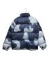 THE NORTH FACE (ザ ノース フェイス) Supreme (シュプリーム) ブリーチド デニム プリント ヌプシ ジャケット ネイビー サイズ:M：54800円