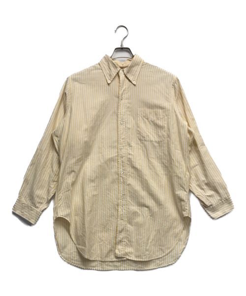 BROOKS BROTHERS（ブルックスブラザーズ）BROOKS BROTHERS (ブルックスブラザーズ) 70ｓストライプBDシャツ イエロー サイズ:16-2の古着・服飾アイテム