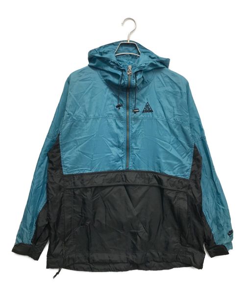 NIKE ACG（ナイキエージーシー）NIKE ACG (ナイキエージーシー) 90ｓアノラックパーカー ブルー サイズ:Lの古着・服飾アイテム