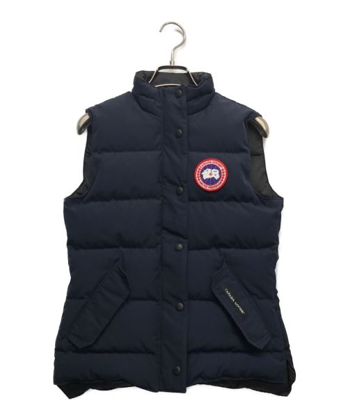 CANADA GOOSE（カナダグース）CANADA GOOSE (カナダグース) フリースタイルベスト ネイビー サイズ:XSの古着・服飾アイテム