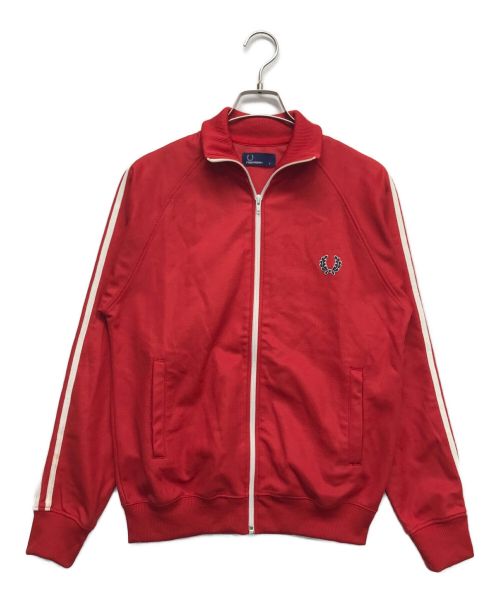 FRED PERRY（フレッドペリー）FRED PERRY (フレッドペリー) トラックジャケット レッド サイズ:Sの古着・服飾アイテム