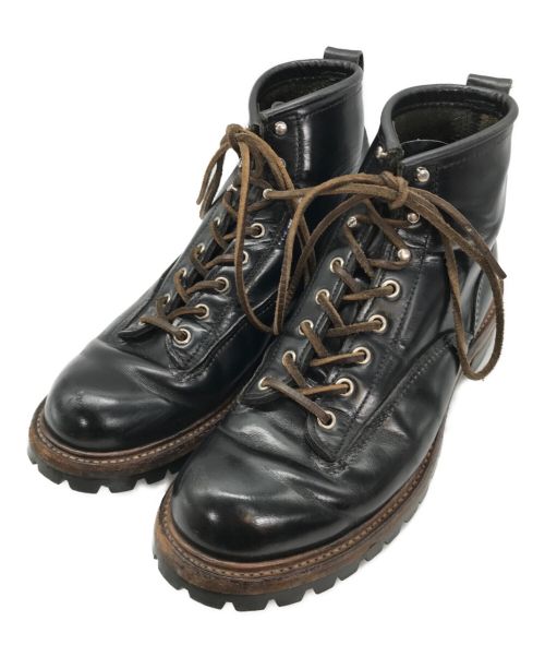 RED WING（レッドウィング）RED WING (レッドウィング) ラインマン ブラック サイズ:US9の古着・服飾アイテム